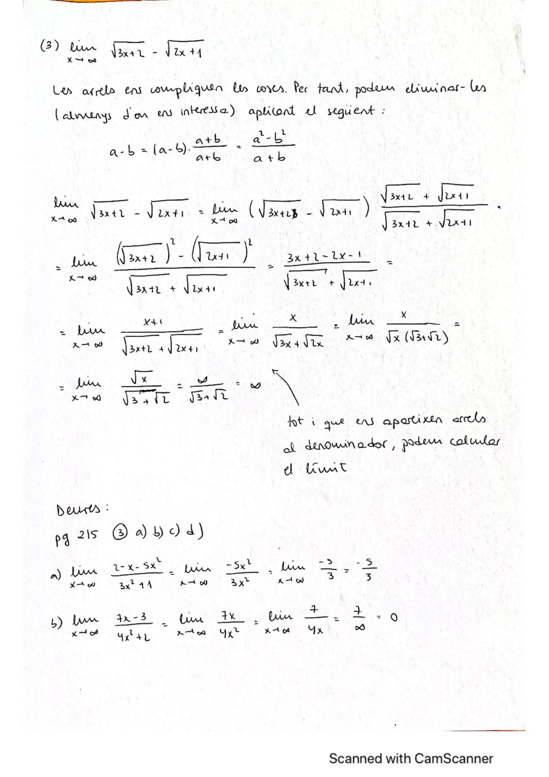 T9- Límits i continuïtat de funcions.

9.1. Introducció
9.2. Límit d'una funció e l'infinit
9.3. Límit d'una funció en un punt
9.4. Límits l
