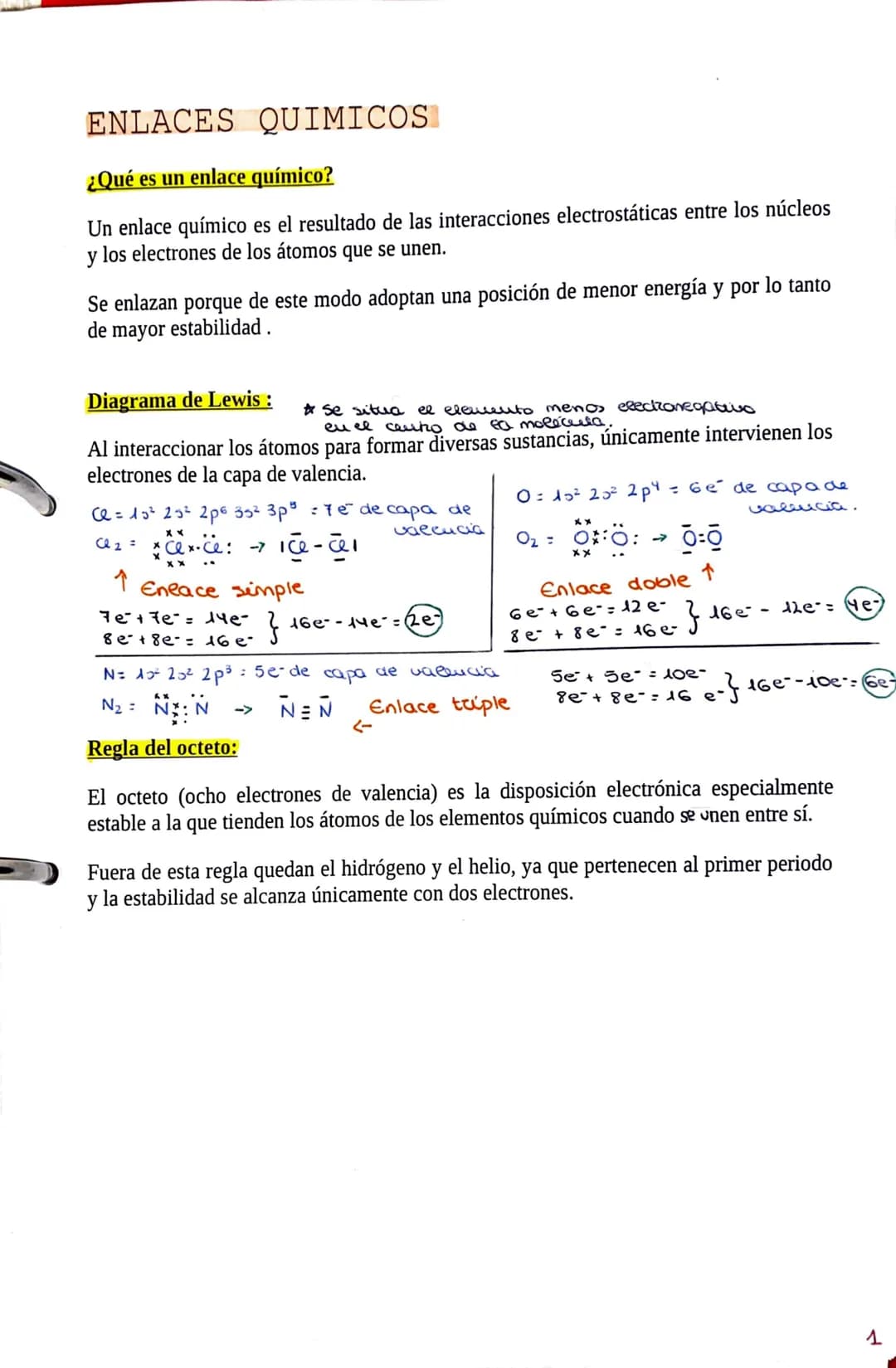 <h2 id="estructuradelewis">Estructura de Lewis</h2>
<p>La estructura de Lewis es un diagrama que sitúa el elemento menos electronegativo en 