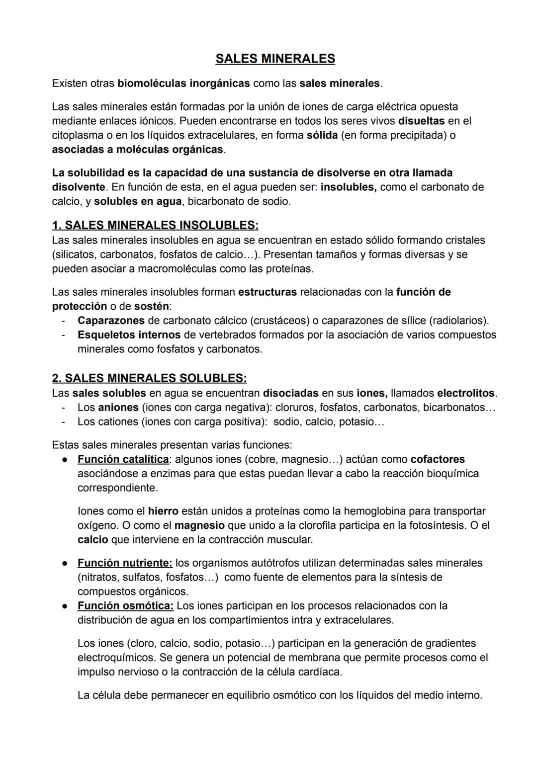 BIOELEMENTOS
Todos los seres vivos están formados por la combinación de algunos elementos químicos,
que reciben el nombre de bioelementos. E