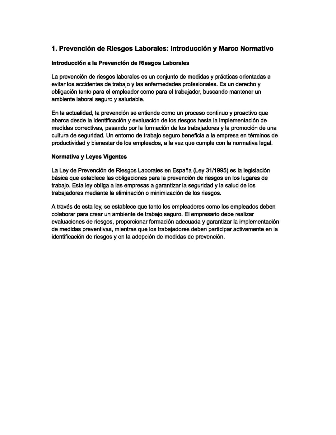 Guía Básica de Prevención de Riesgos Laborales