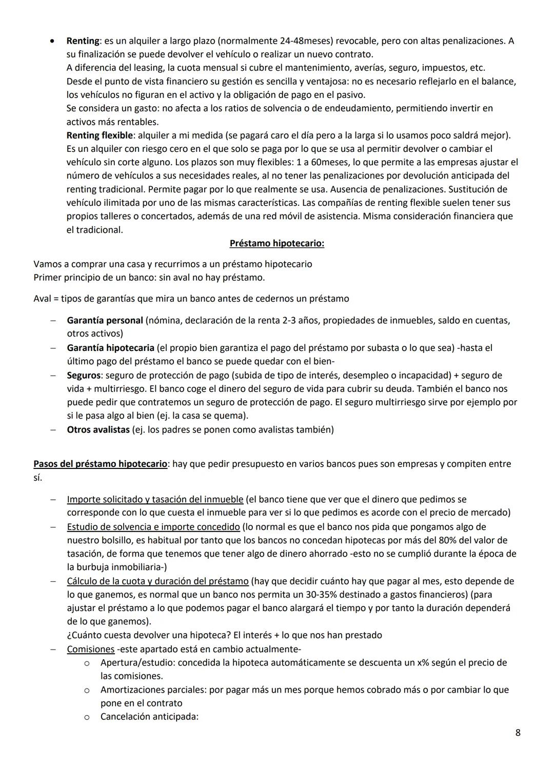 Tema 17 y 18: La función financiera de la empresa y la inversión
El interés es la remuneración del factor de producción "capital", es el pre