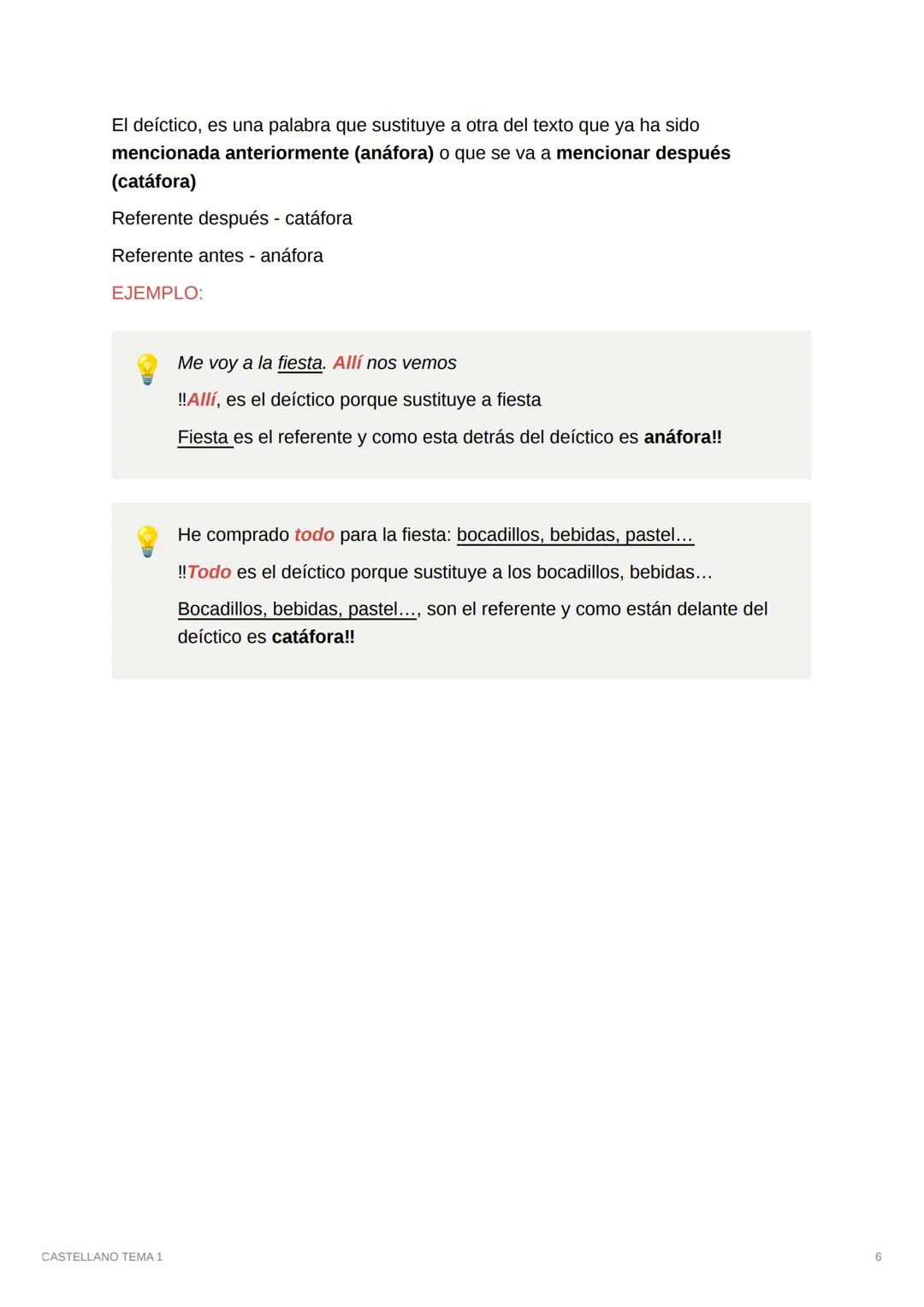 1
CASTELLANO TEMA 1
Las características del texto
TEXTO
Un texto es la unidad máxima de comunicación lingüística extensión variable
Cada pár
