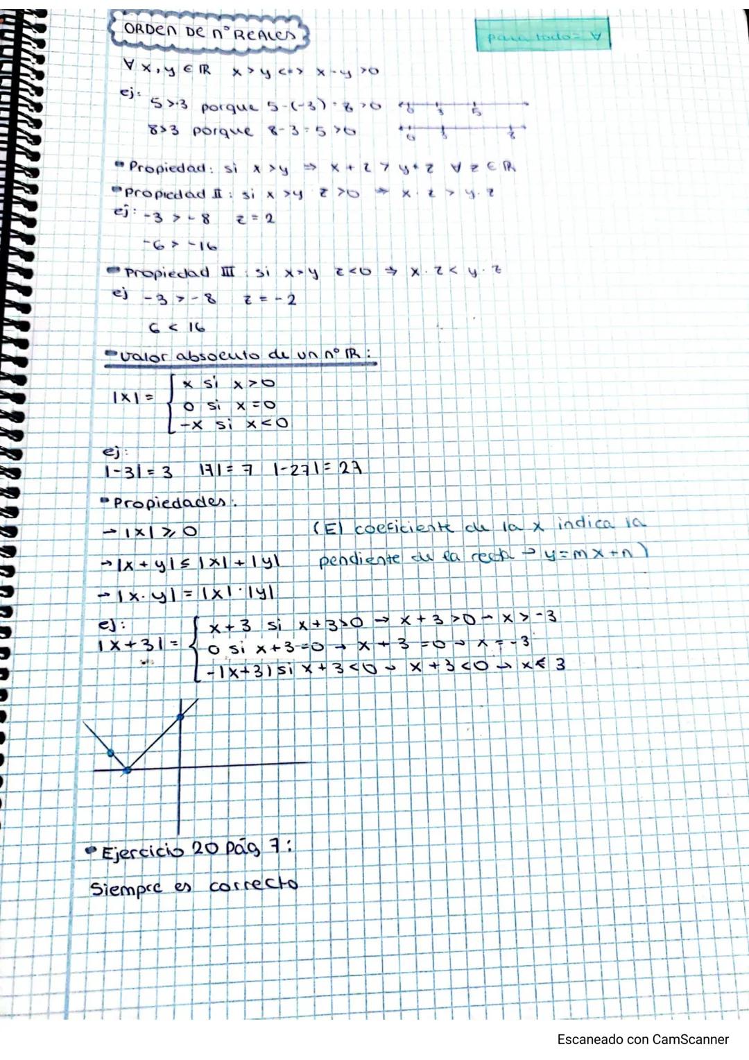 - EVALUACION

UNIDAD 1: N° Reales

- Ejercicio 49 Pág 14:

a) $\sqrt[5]{2^3\sqrt{2}\sqrt{2}} = \sqrt[5]{2^3 2^{\frac{1}{2}} 2^{\frac{1}{4}}}