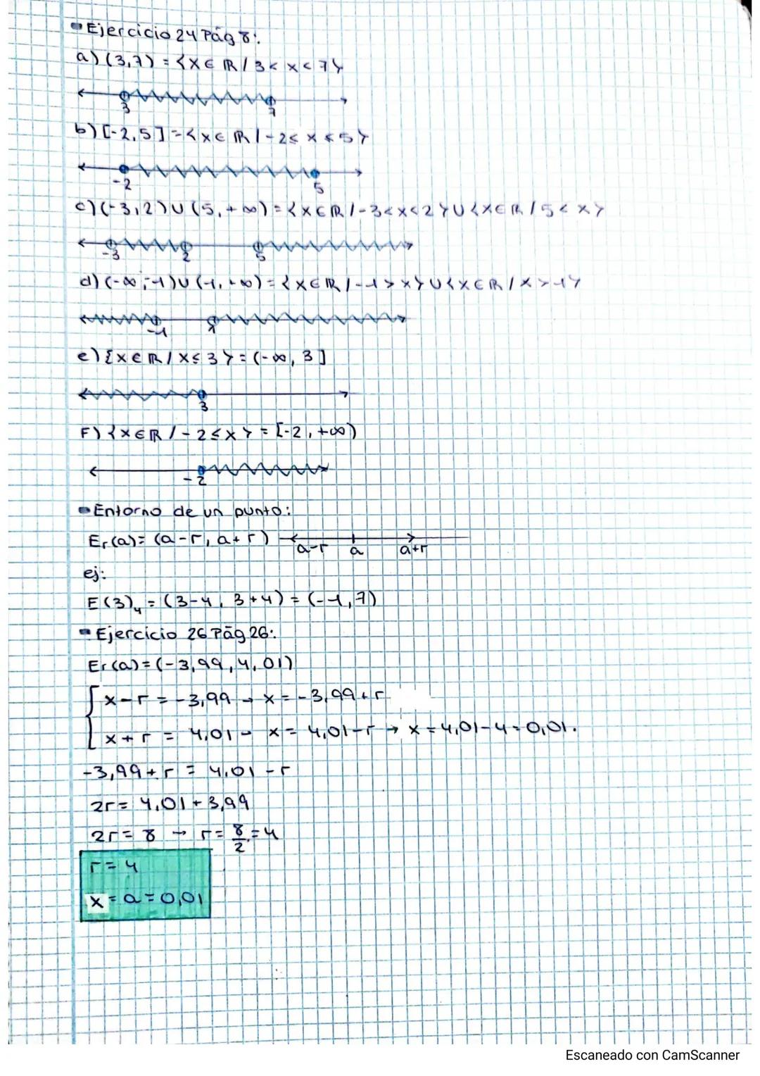 - EVALUACION

UNIDAD 1: N° Reales

- Ejercicio 49 Pág 14:

a) $\sqrt[5]{2^3\sqrt{2}\sqrt{2}} = \sqrt[5]{2^3 2^{\frac{1}{2}} 2^{\frac{1}{4}}}