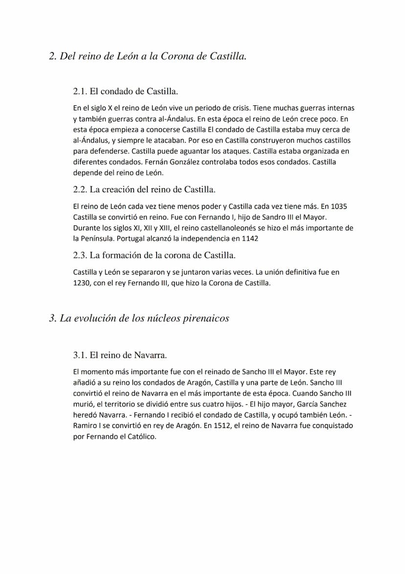 Tema 6: los reinos cristianos
hispánicos
1. EL NACIMIENTO DE LOS REINOS CRISTIANOS HISPÁNICOS.
1.1. Los núcleos de la resistencia cristiana.