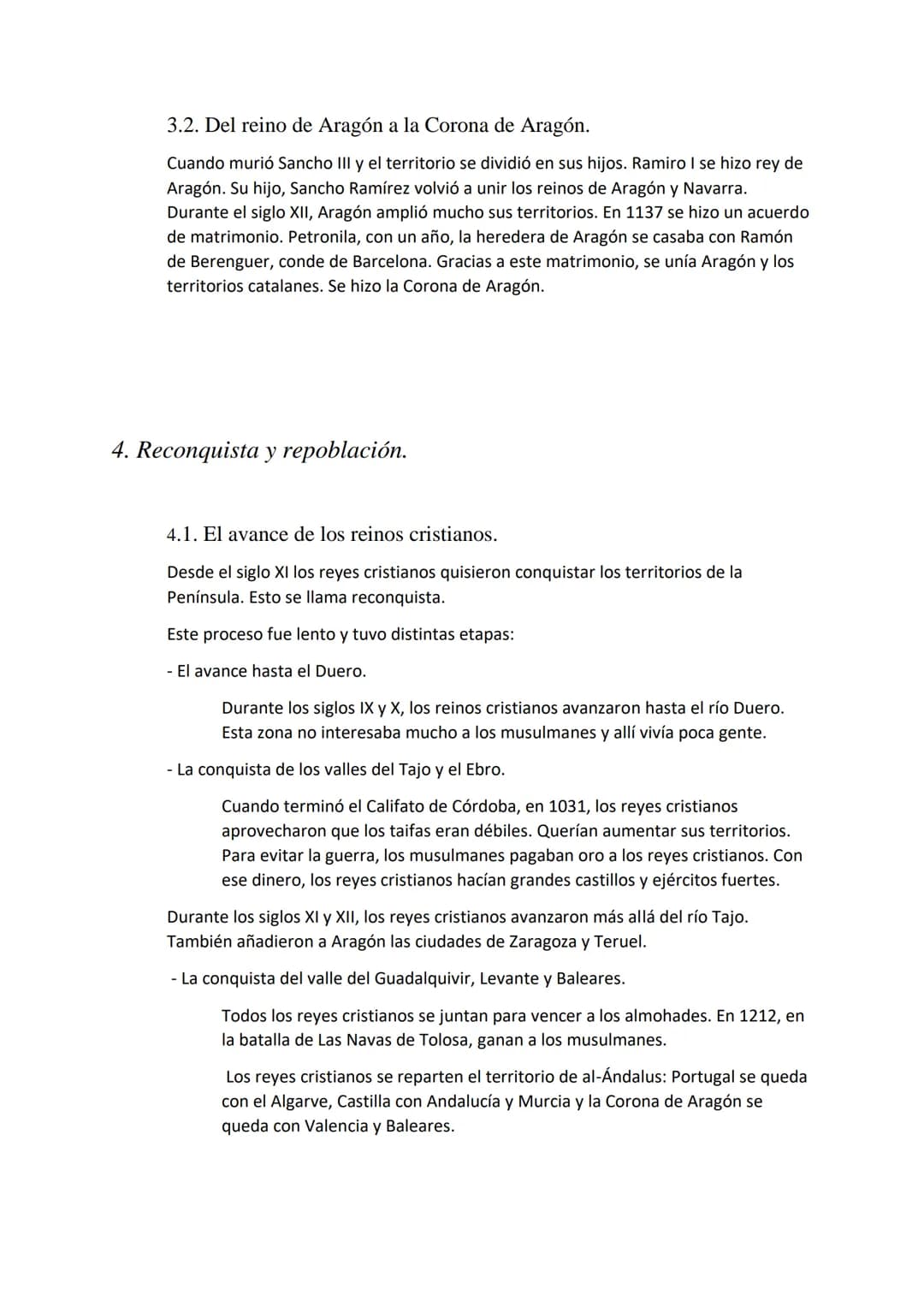 Tema 6: los reinos cristianos
hispánicos
1. EL NACIMIENTO DE LOS REINOS CRISTIANOS HISPÁNICOS.
1.1. Los núcleos de la resistencia cristiana.