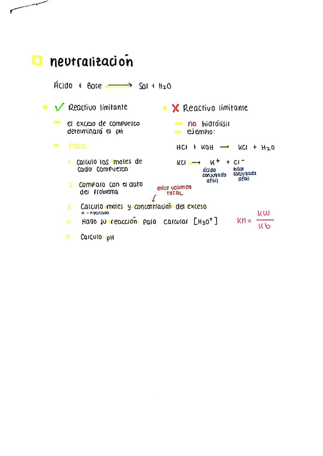 Intercambio de
Protones
☐ teoría de Arrhenious
HA
-
A + H+
BOH
B* + OH-
nmoles saluto
do: mo
Vo
MS
100
100
teoría de Brönsted - Lowry.
Acido