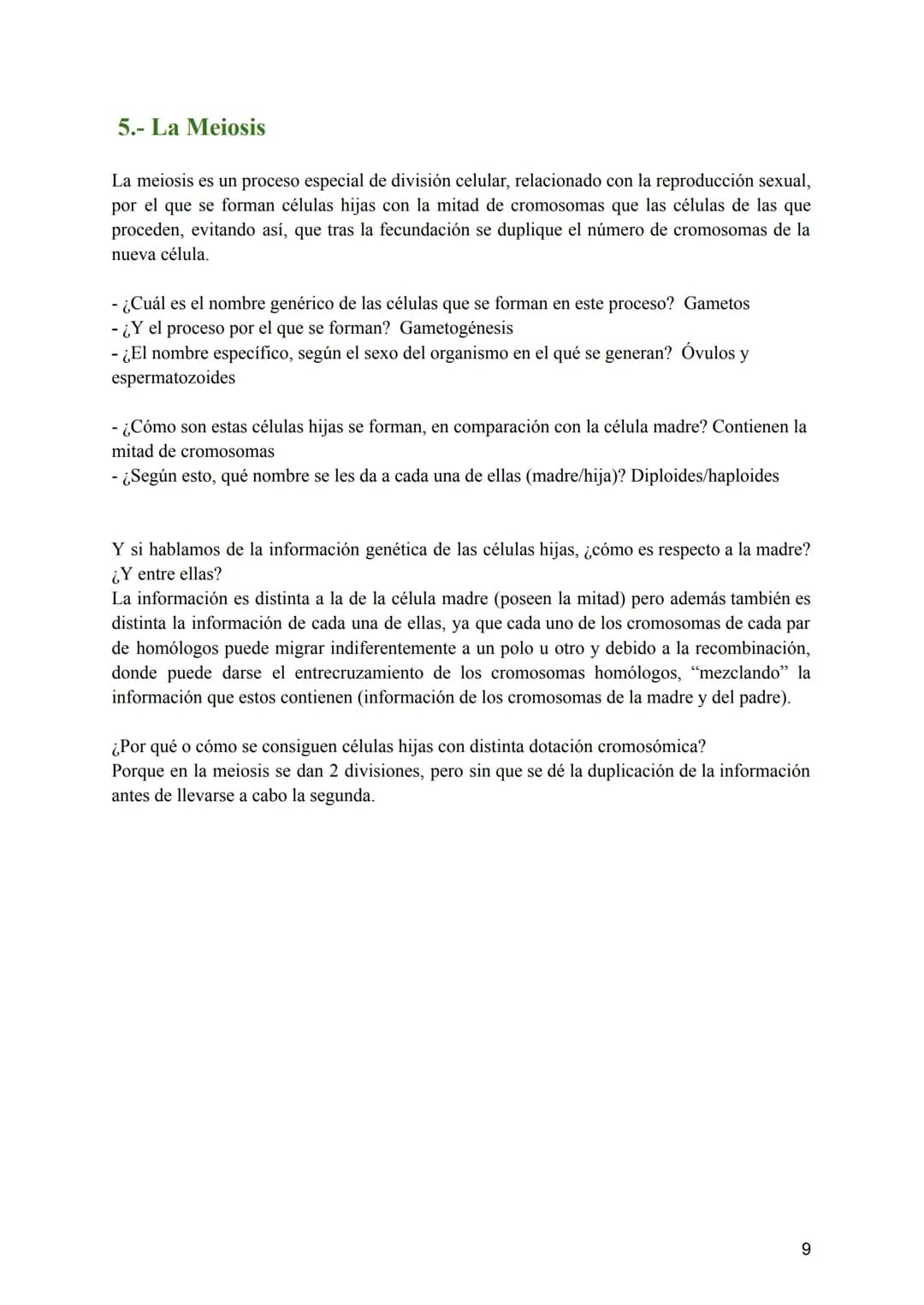 Tema 2: La División Celular
2.- Tipos de células y tipos de reproducción
¿Sabríais decir qué dos tipos de células podemos diferenciar según 
