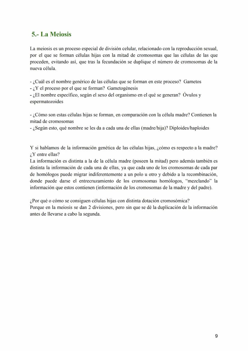 Tema 2: La División Celular
2.- Tipos de células y tipos de reproducción
¿Sabríais decir qué dos tipos de células podemos diferenciar según 
