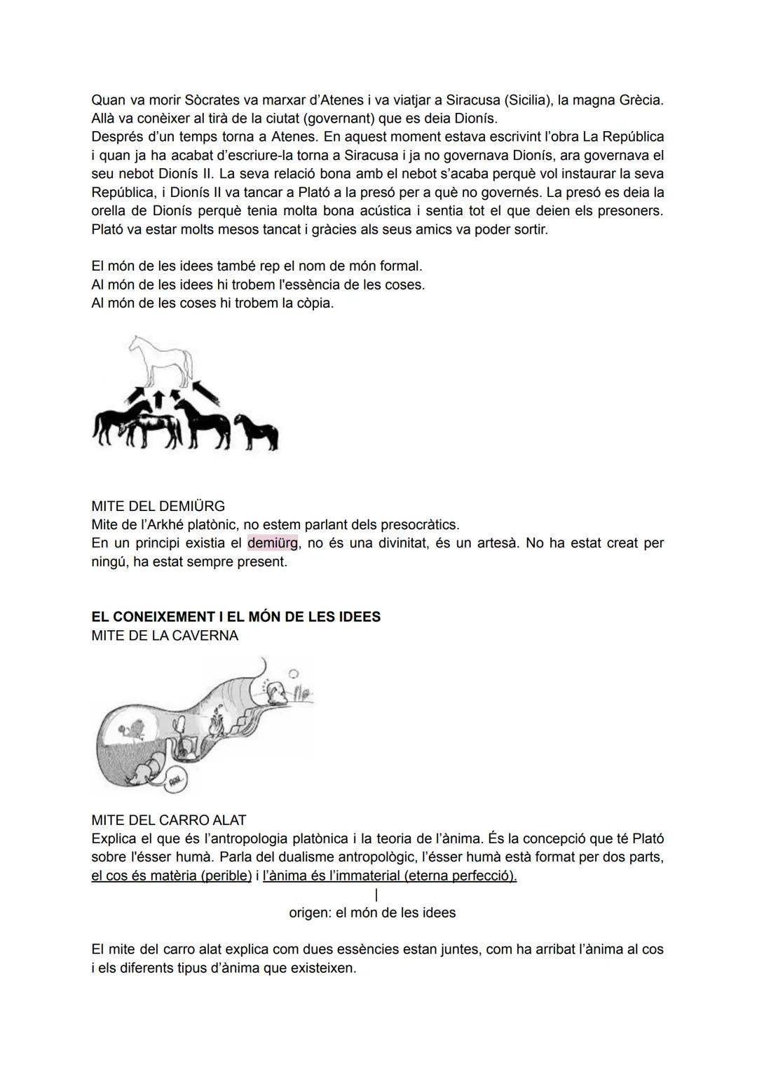# ELS ORÍGENS DEL PENSAMENT.
EL PAS DEL MITE AL LOGO

MITE: és l'explicació a través de la màgia i de les divinitats de fenòmens que passen 