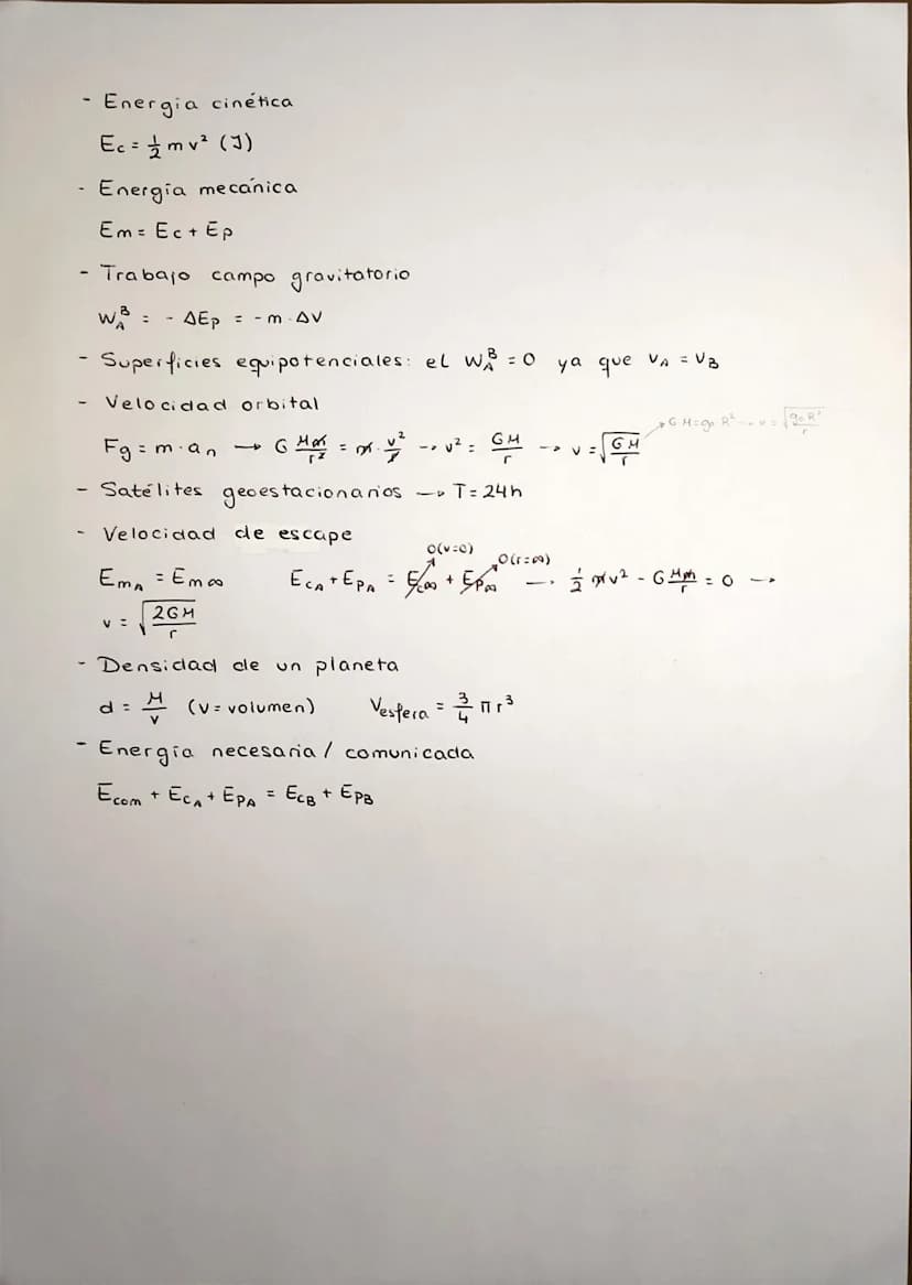 CAMPO GRAVITATORIO
Fg=m.an
Momento lineal
p² = mv (kg⋅m/s)
Momento angular
L² = ²²x p = r²x mü` (kg⋅m² /s)
- Momento de una
fuerza
M = F x F