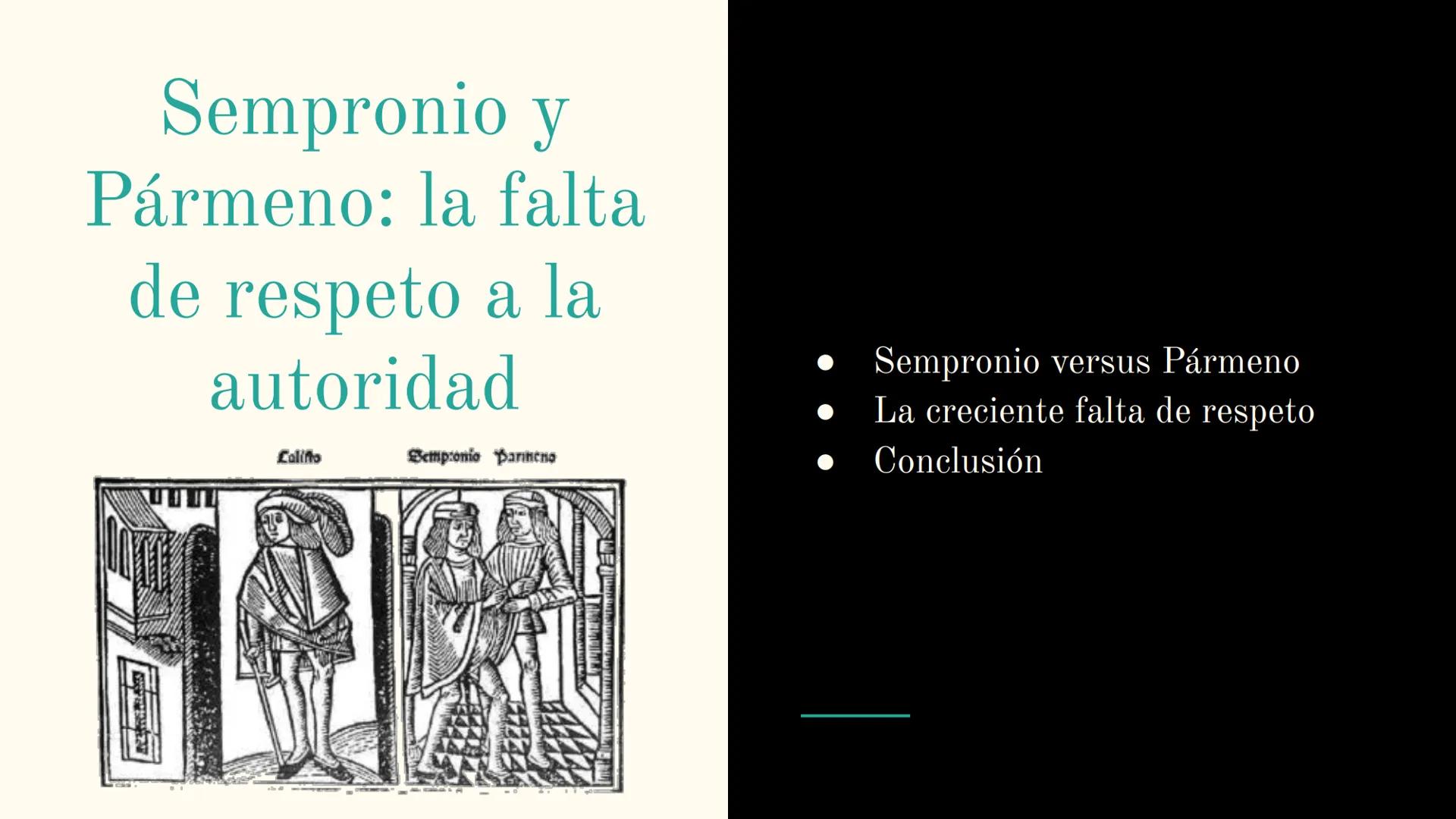 La Celestina y la
sociedad actual
Anna Maria Hrytsay
Lengua Castellana y Literatura
1º Bachillerato C
Para Índice
Calisto, el primer nini
Me