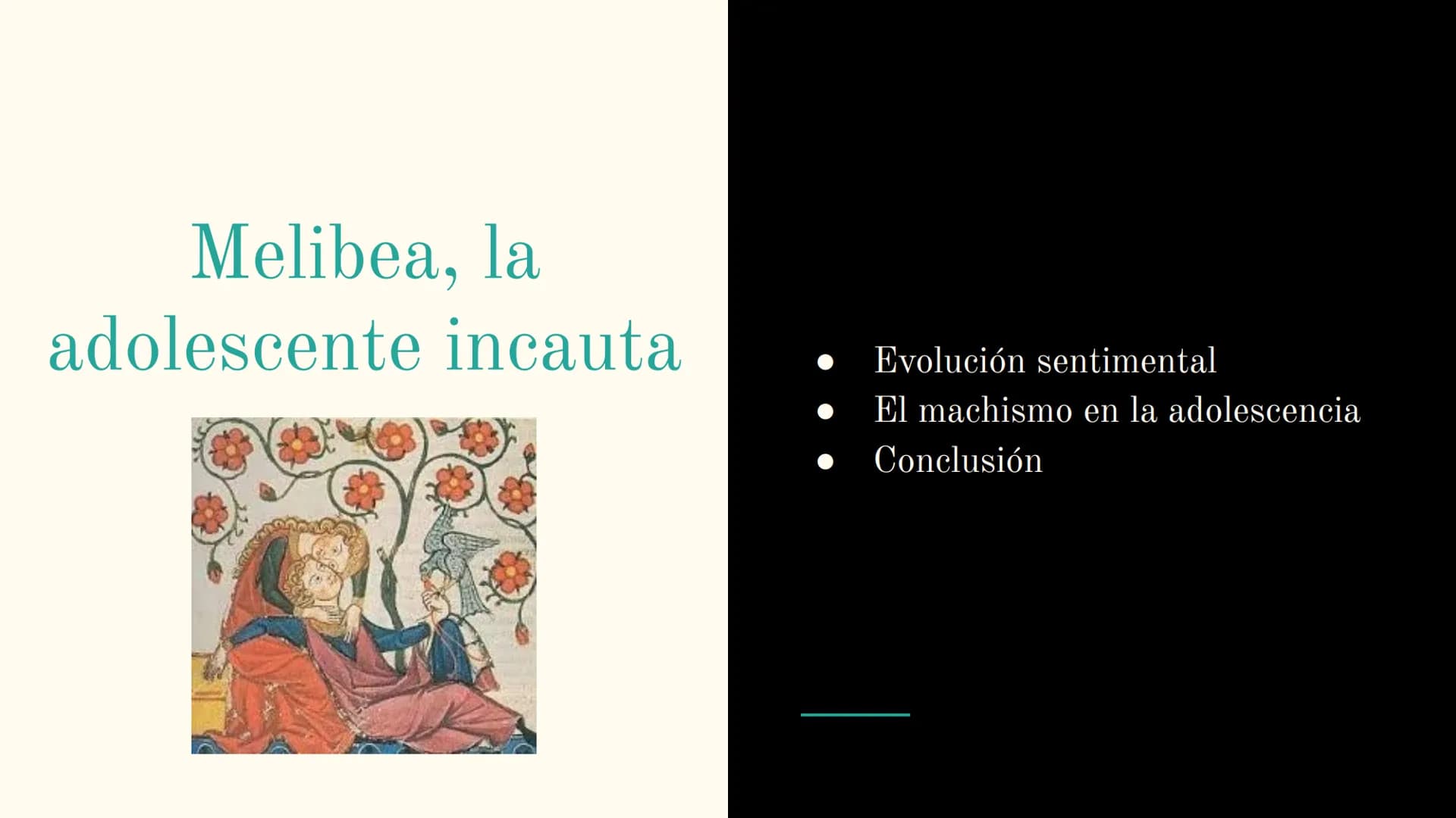 La Celestina y la
sociedad actual
Anna Maria Hrytsay
Lengua Castellana y Literatura
1º Bachillerato C
Para Índice
Calisto, el primer nini
Me