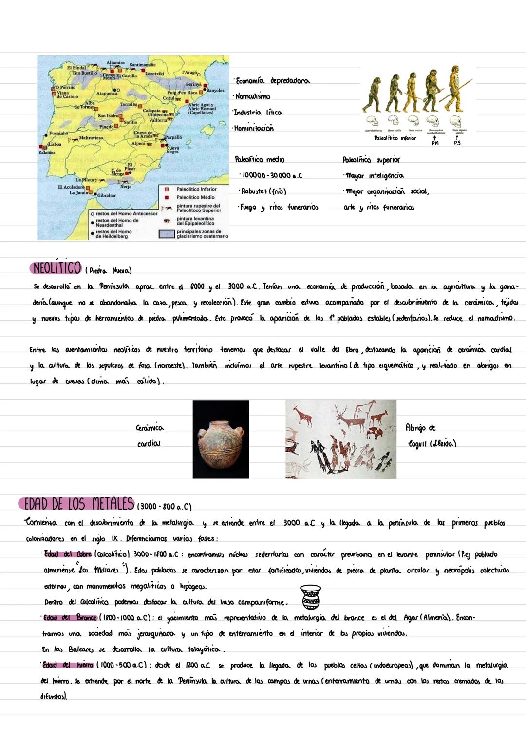 la península ibérica
DESDE LOS PRIMEROS HUMANOS HASTA
la desaparición de la monarquia visigoda
ÍNDICE
1. Introduccion
2.La Prehistoria en la
