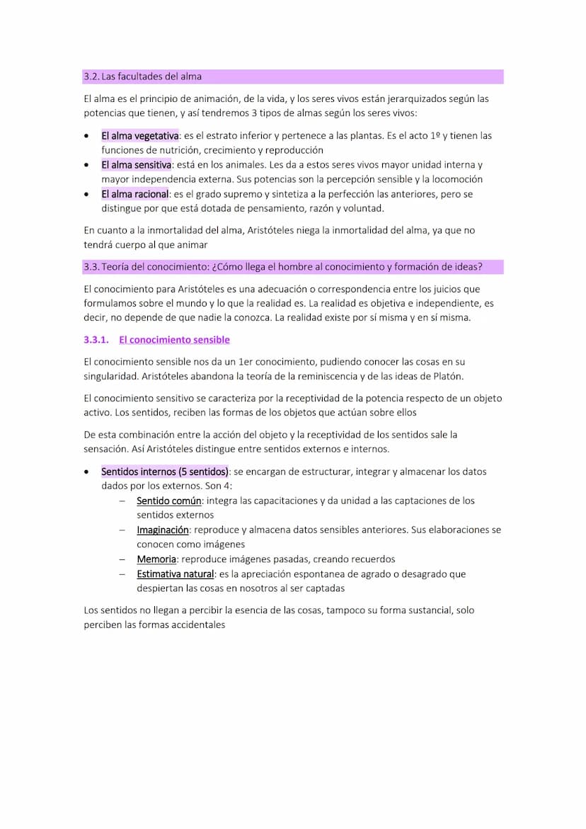 TEMA 3:
ARISTÓTELES
1. ORIENTACIÓN DE SU PENSAMIENTO: CRÍTICA A PLATÓN
El pensamiento de Aristóteles, está orientado a la valoración del mun