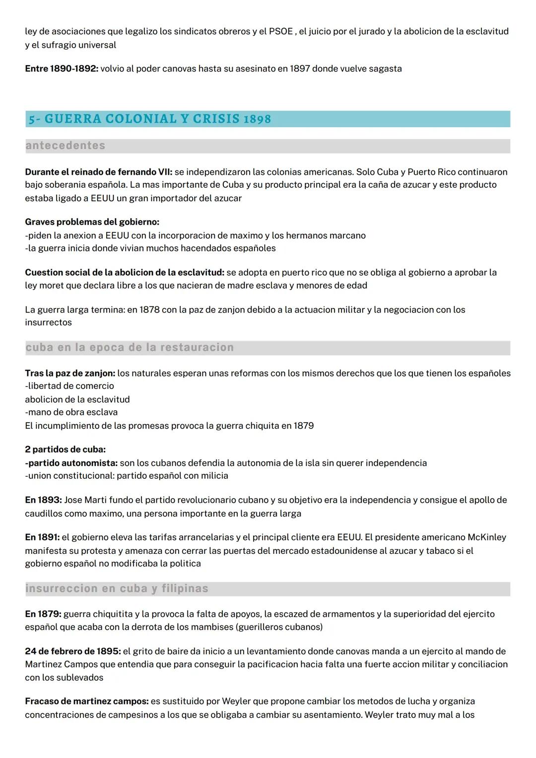 # TEMA 7: restauracion borbonica

1- ANTECEDENTES

El proceso revolucionario se va desarrollando en el Sexenio Revolucionario. La vuelta al 