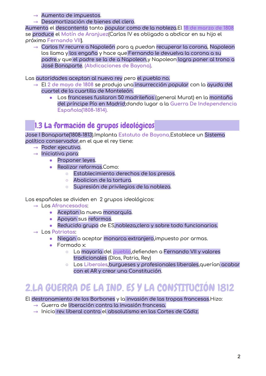 
<h2 id="resumenpara2obachillerato">Resumen para 2o bachillerato</h2>
<p>En el Siglo XIX, España experimentó transformaciones significativas