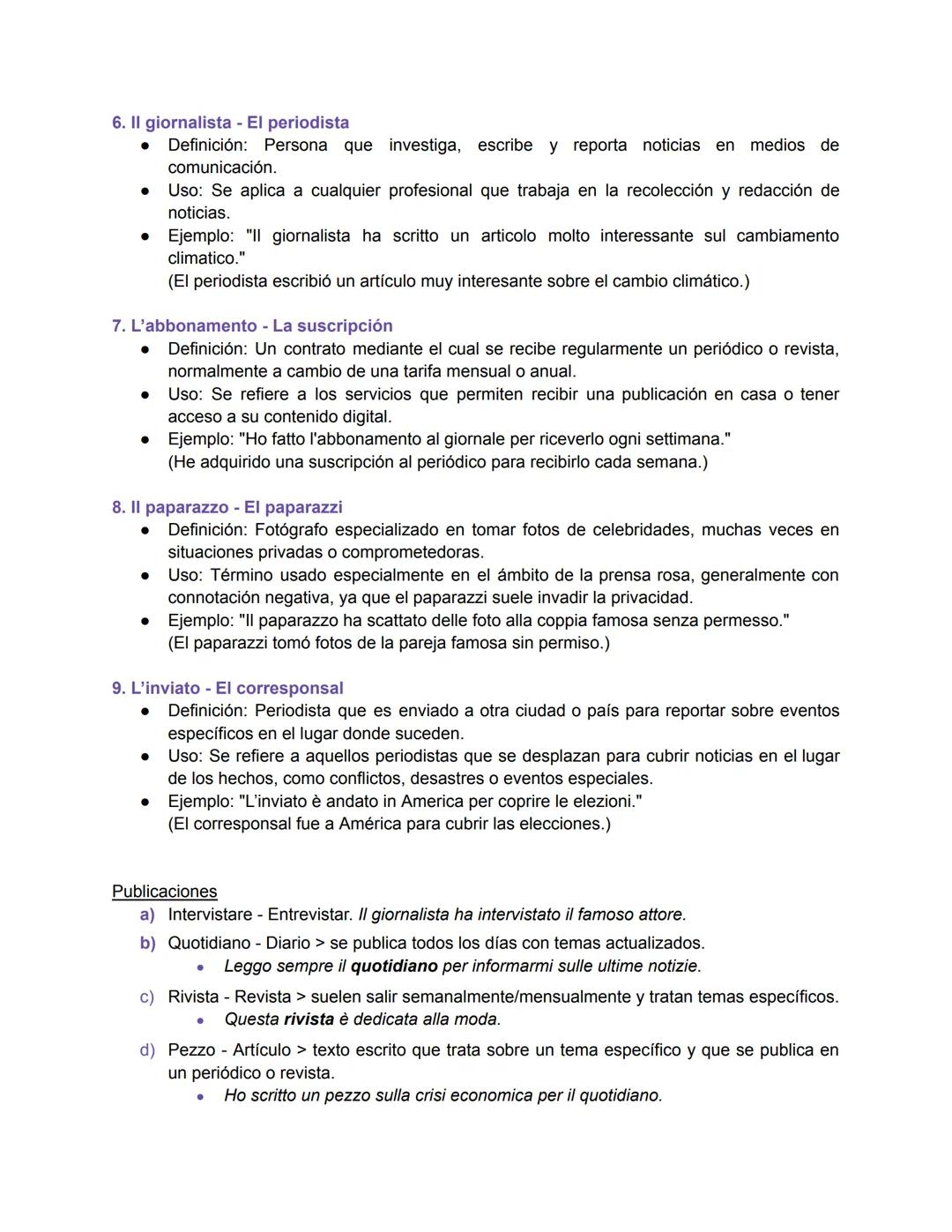 --- OCR Start ---
VOCABULARIO
Viaggi, vacanze, feste e ricorrenze
(Viajes, vacaciones, festividades y celebraciones)
Este campo léxico abarc