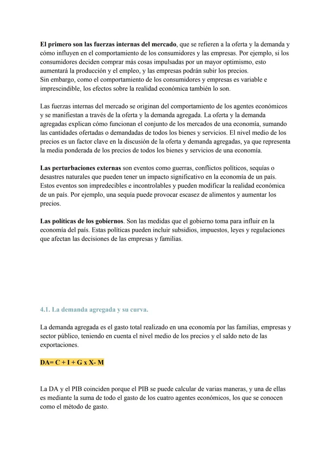 1.¿Qué es la macroeconomía?
La macroeconomía la podemos definir como el estudio de la economía en su conjunto,
enfocándose en las tendencias