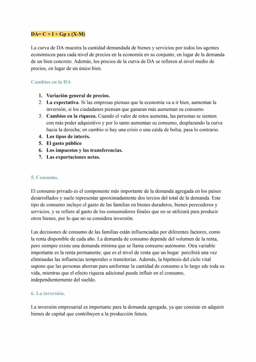 1.¿Qué es la macroeconomía?
La macroeconomía la podemos definir como el estudio de la economía en su conjunto,
enfocándose en las tendencias