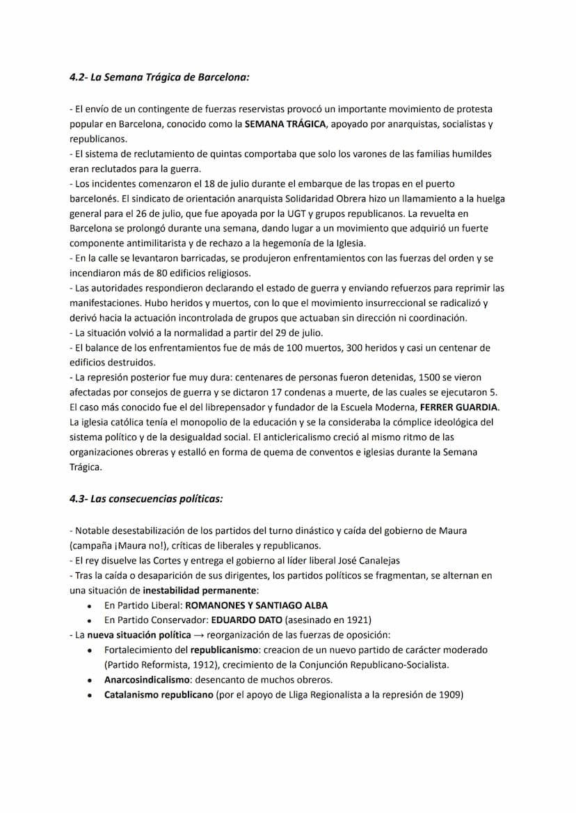 1. EL REFORMISMO DINÁSTICO:
1.1- La mayoría de edad de Alfonso XIII:
- Primer tercio siglo XX→ crisis definitiva del sistema de la Restaurac