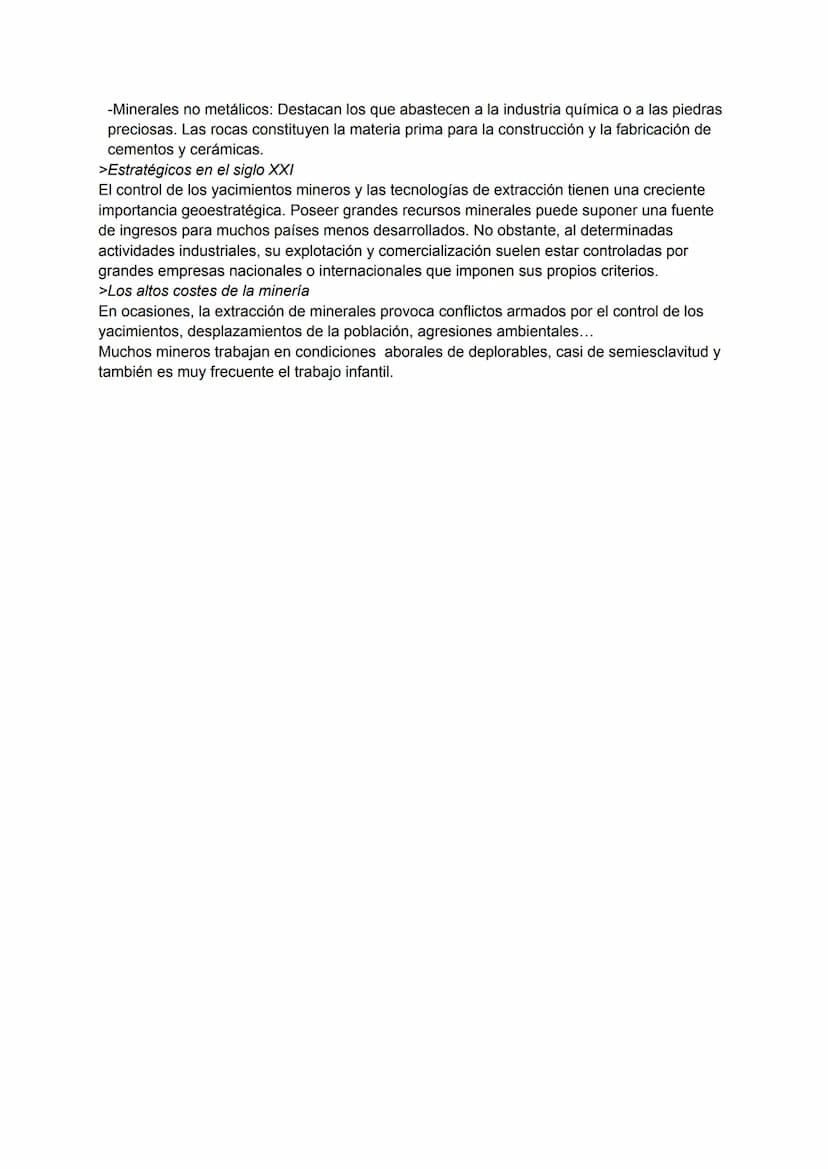 # TEMA 4: EL SECTOR SECUNDARIO

1.¿Qué actividades incluye el sector secundario?
El sector secundario comprende las actividades económicas d