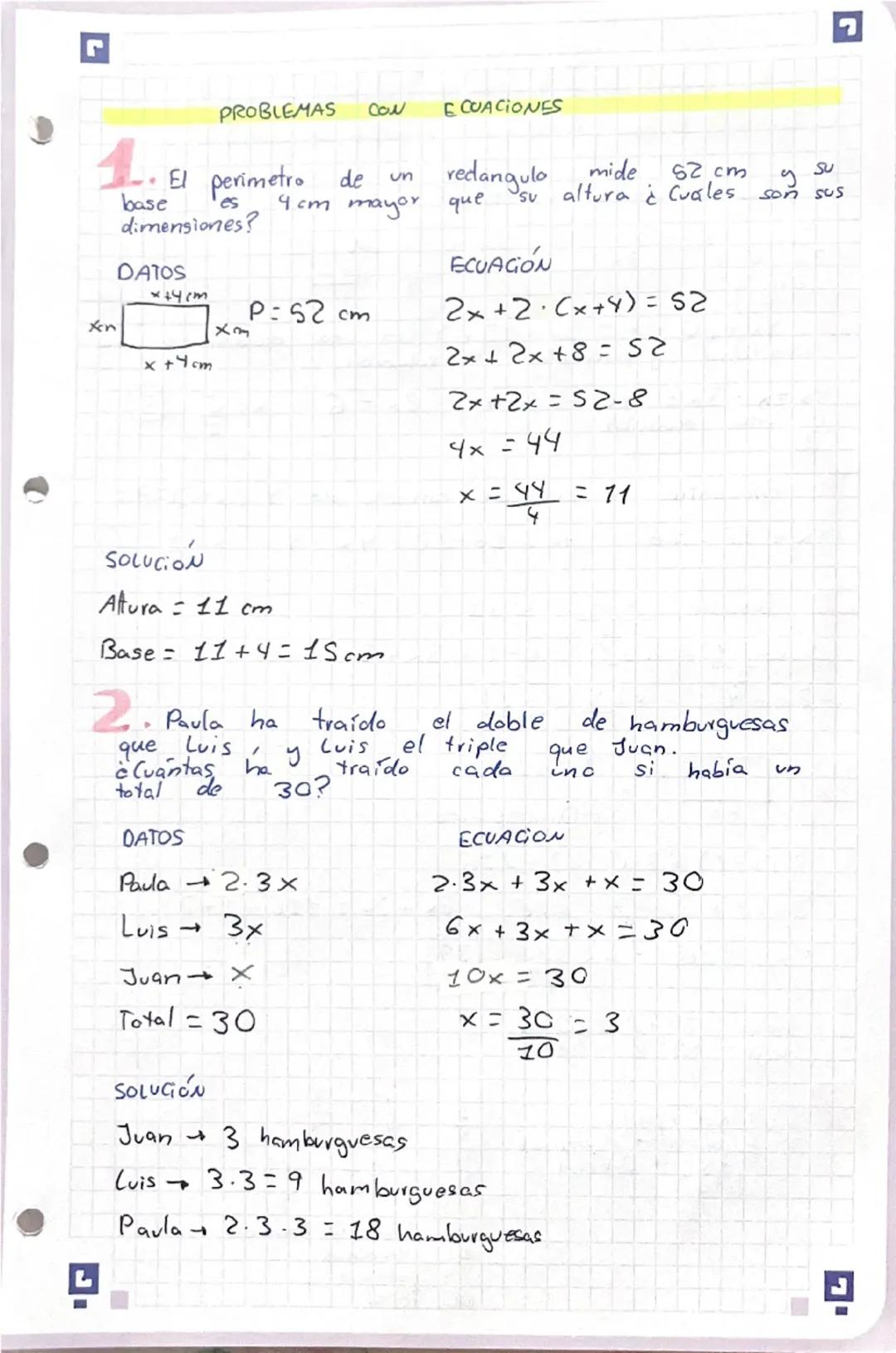 # STEP 13: LAS ECUACIONES DE PRIMER GRADO

## ECUACIÓN

Es una igualdad entre 2 partes.
Resolver una ecuación significa averiguar el valor d