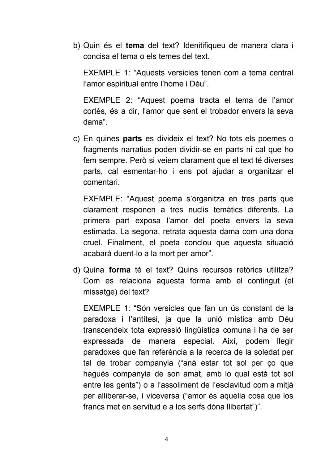 # El comentari de text

## Estructura i desenvolupament d'un comentari de text

Comentar un text significa demostrar que som capaços de comp