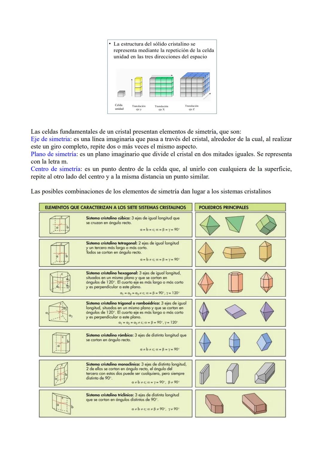 TEMA 2: MINERALES
1.- Definición, composición, estructura y propiedades de los minerales.
2.- Clasificación
3.- Formación, evolución y trans