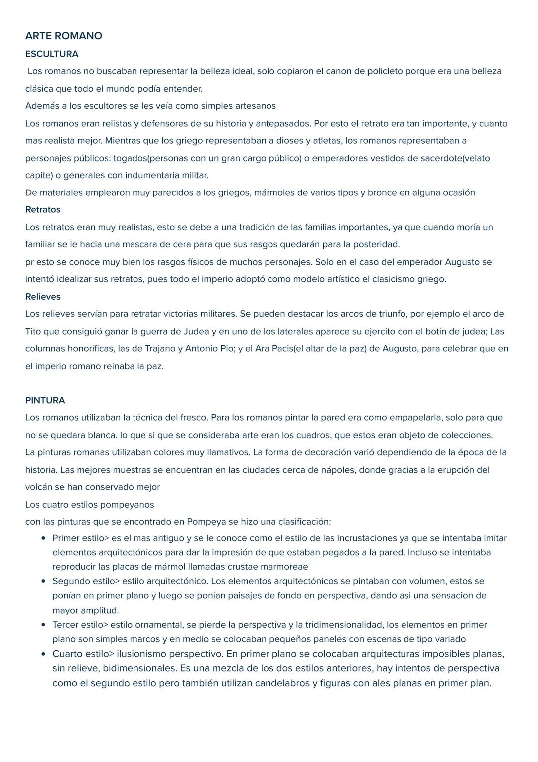 Arte y arquitectura romanos
LA ARQUITECTURA ROMANA
los romanos imitaron a los griegos pero también a los etruscos. Este pueblo influyó mucho
