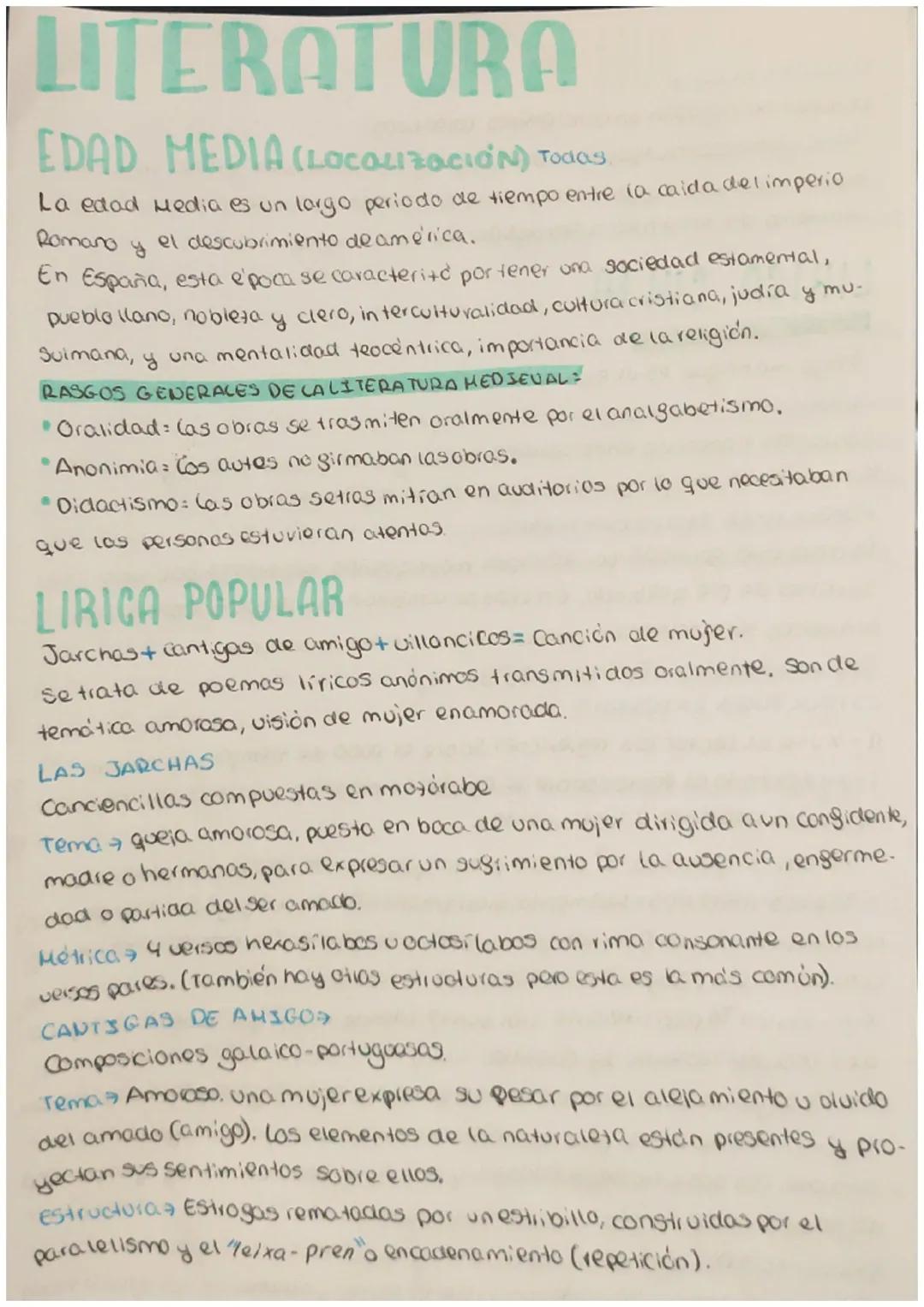 Literatura de la Edad Media