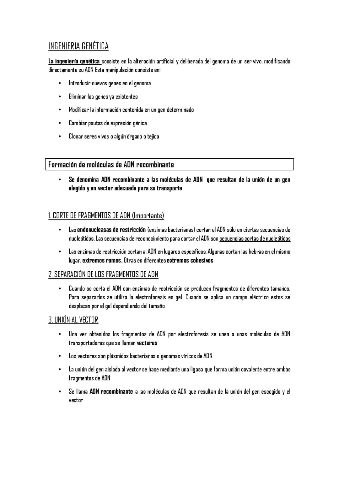 Ingeniería genética