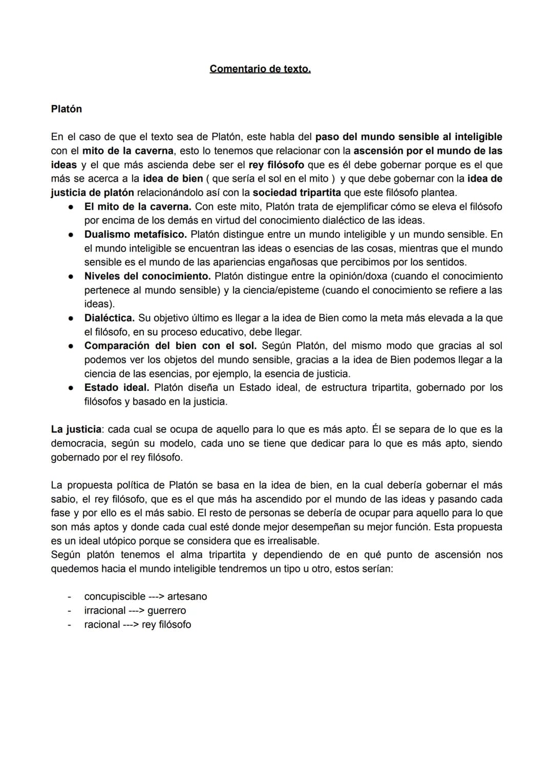 
<p>Platón aborda el paso del mundo sensible al inteligible con el mito de la caverna, relacionándolo con la ascensión por el mundo de las i