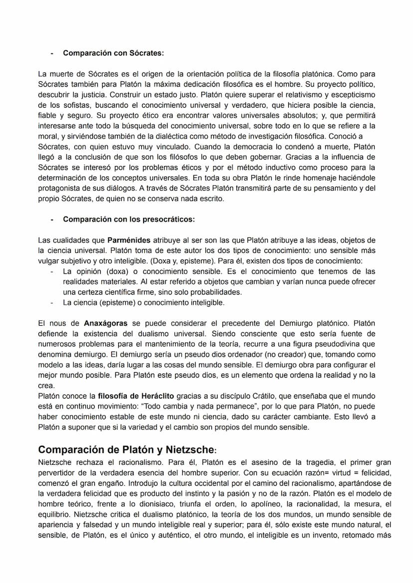 
<p>Platón aborda el paso del mundo sensible al inteligible con el mito de la caverna, relacionándolo con la ascensión por el mundo de las i