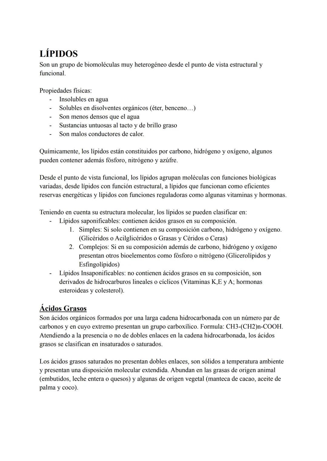 # GLÚCIDOS

Todos los glúcidos se componen básicamente de carbono, hidrógeno y oxígeno. Su fórmula
general es Cn(H2O)n.

Son polialcoholes c
