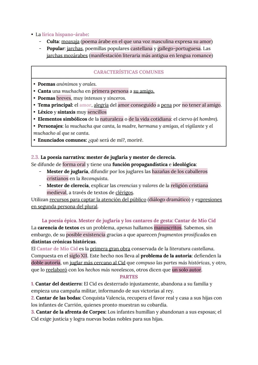 --- OCR Start ---
Literatura Tema 2
1. La Edad Media; Contexto histórico y cultural
El concepto de Edad Media fue acuñado de manera despecti
