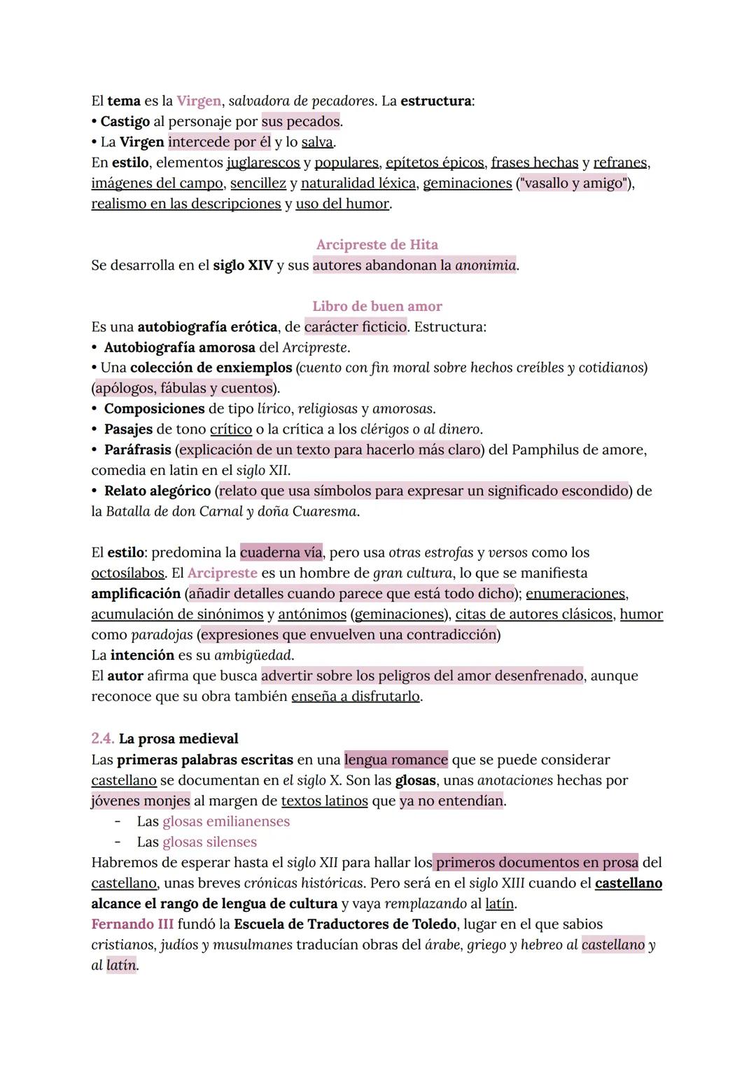 --- OCR Start ---
Literatura Tema 2
1. La Edad Media; Contexto histórico y cultural
El concepto de Edad Media fue acuñado de manera despecti