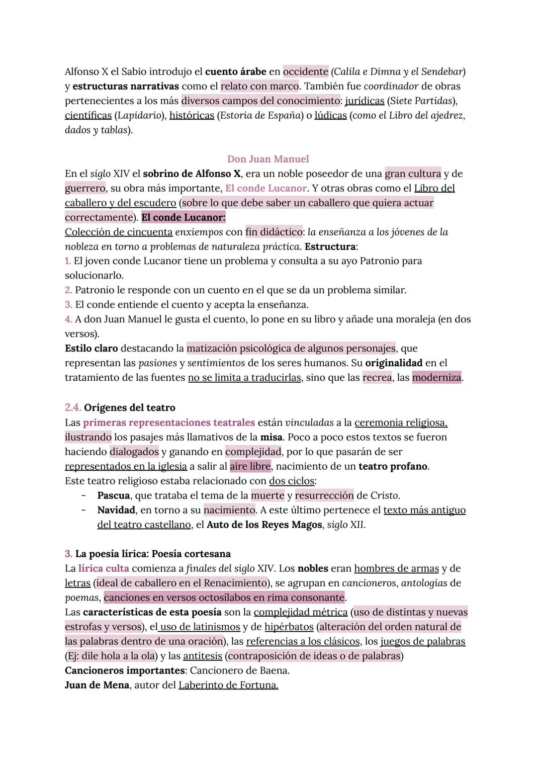 --- OCR Start ---
Literatura Tema 2
1. La Edad Media; Contexto histórico y cultural
El concepto de Edad Media fue acuñado de manera despecti