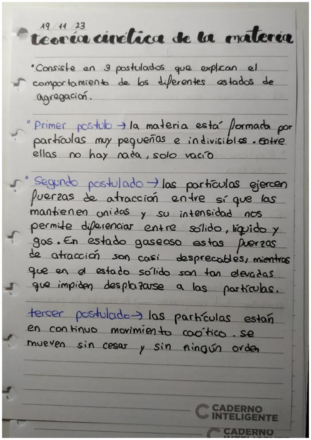 Teoría cinética de la materia y la Ley de boyle-Mariotte
