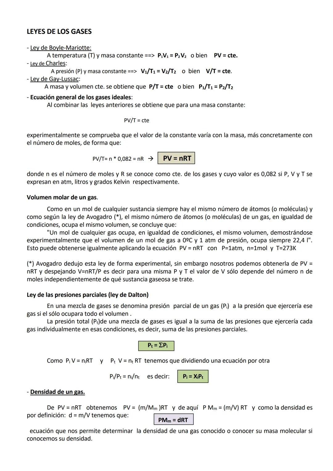MATERIA GASES Y DISOLUCIONES
LEYES PONDERALES DE LA QUÍMICA
- Ley de la conservación de la masa (o de Lavoisier).
"La masa de los cuerpos re