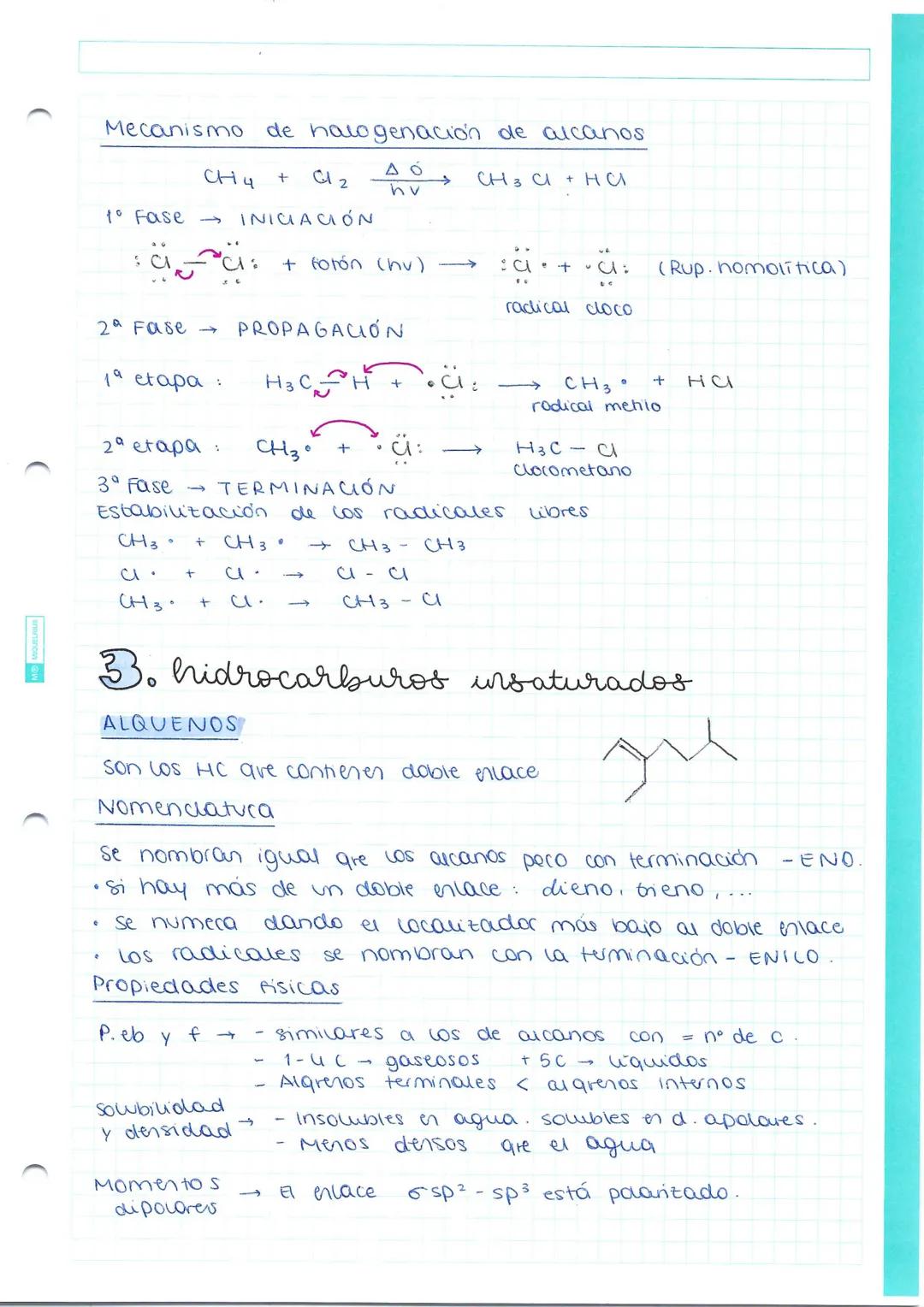 tema 5
HIDROCARBUROS
1. clasificación de los eridrocarburos
AU FÁTICOS
: ALCANOS
HIDROCARBUROS
ALCANOS
2. hidrocarburos saturados
(Parafinas