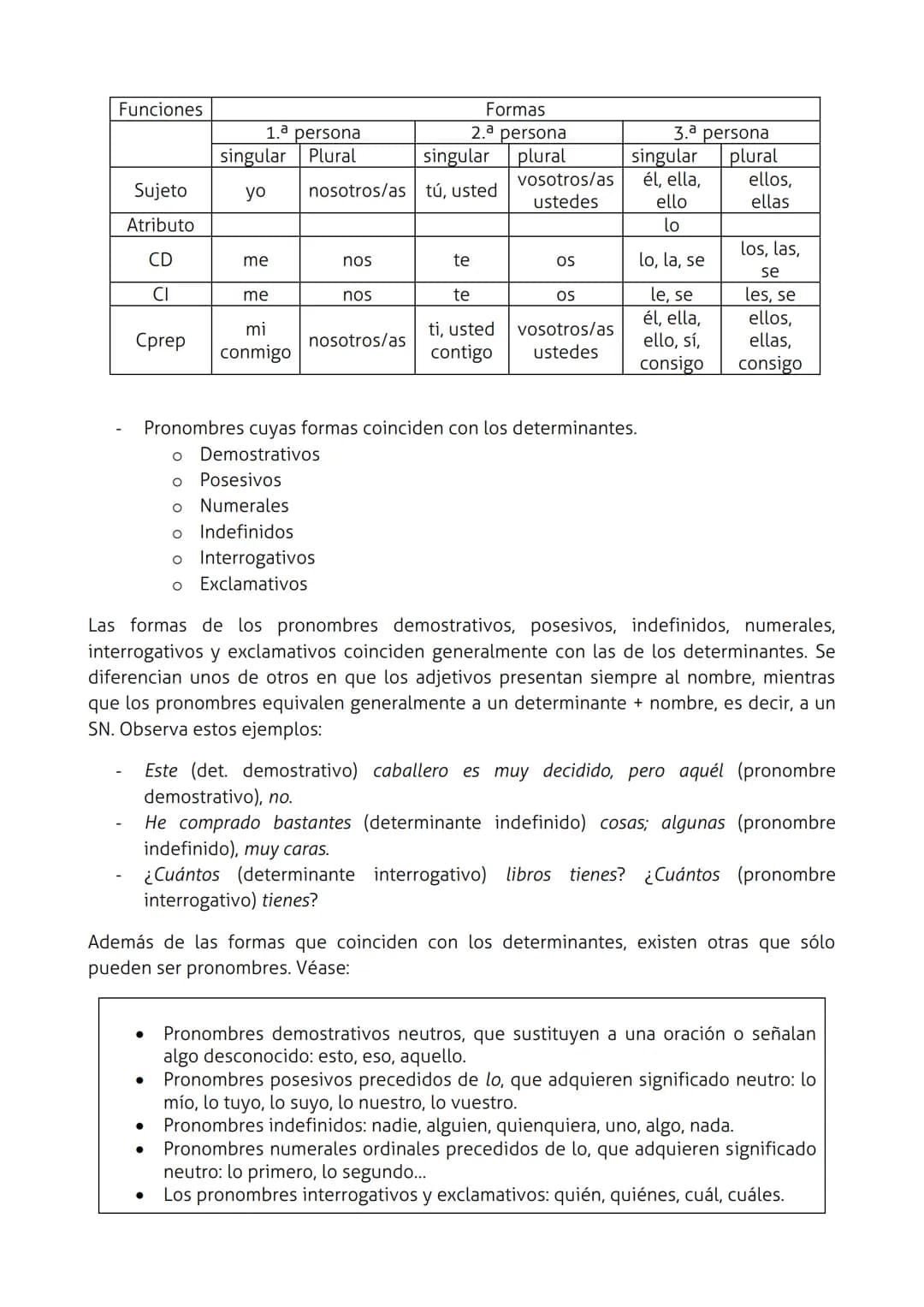 LAS CATEGORÍAS GRAMATICALES
El sustantivo
Los sustantivos (también llamados nombres) son palabras con las que designamos y
clasificamos los 