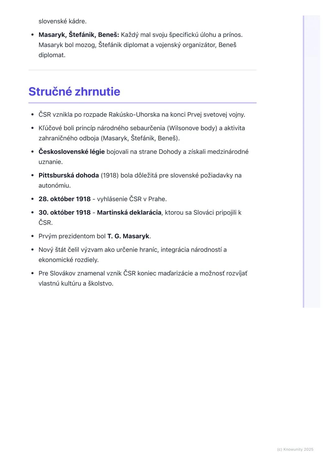 # Vznik Československej
republiky

Prehľad a úvod

Takže, ideme na vznik Československej republiky. Toto je fakt dôležitá téma,
lebo hovorí 