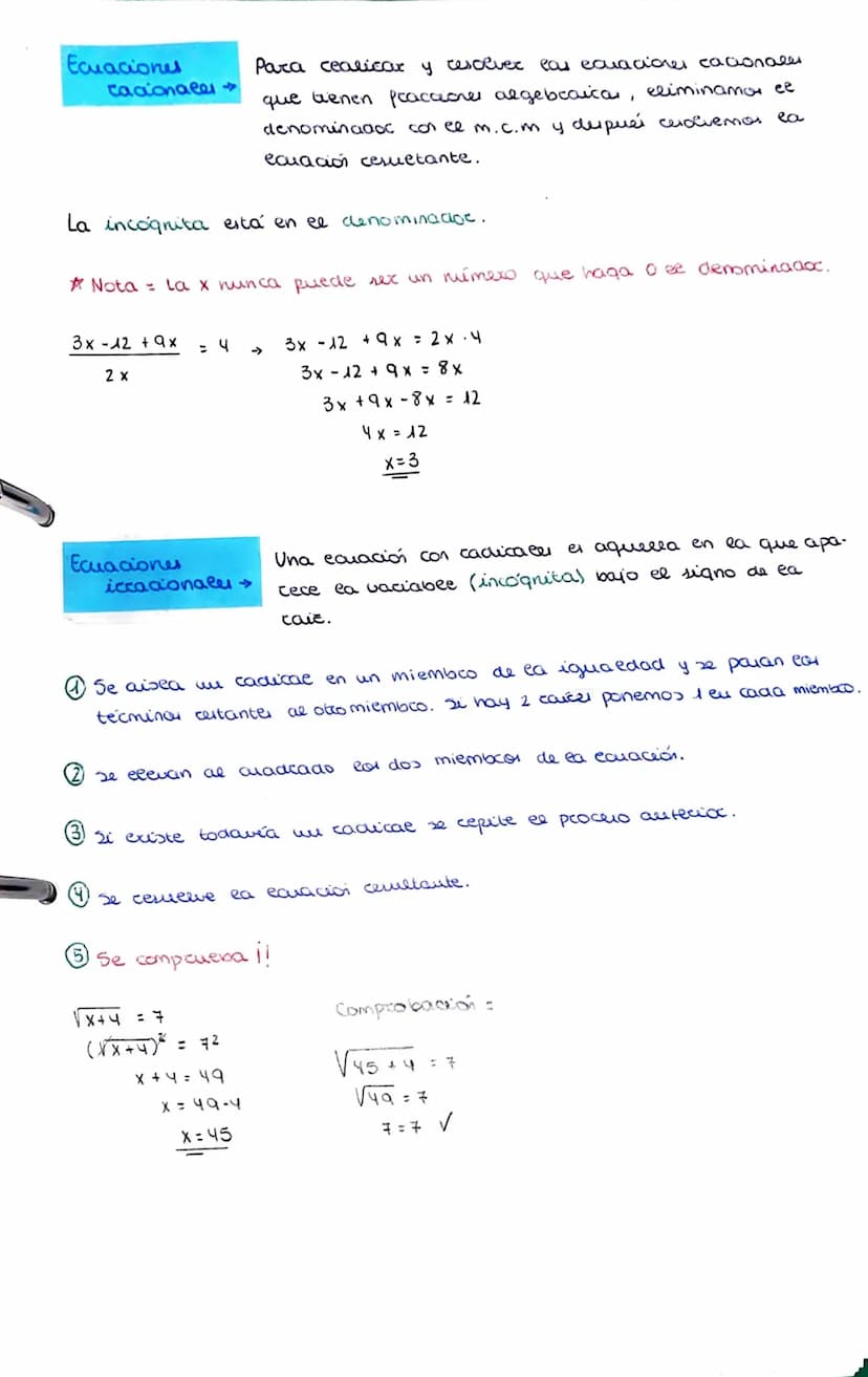 
<p>Ecuaciones de primer grado son aquellas en las que la incógnita aparece con exponente 1. Para resolver ecuaciones de primer grado, se ap