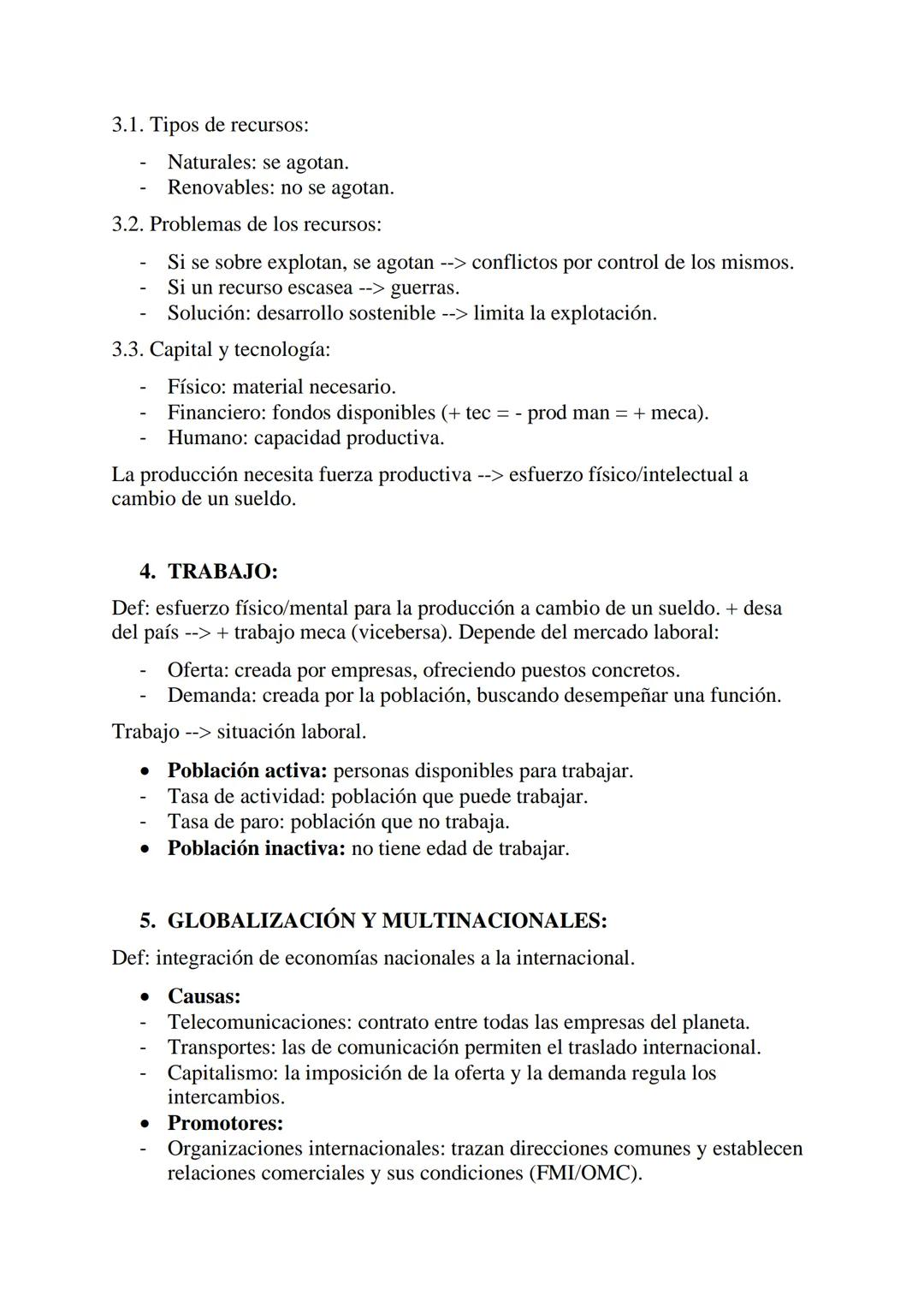 RESUMEN GEO - TEMA 1: LA ECONOMÍA:
Def: actitud económica es el conjunto de tareas realizadas para satisfacer unas
necesidades. Los humanos 