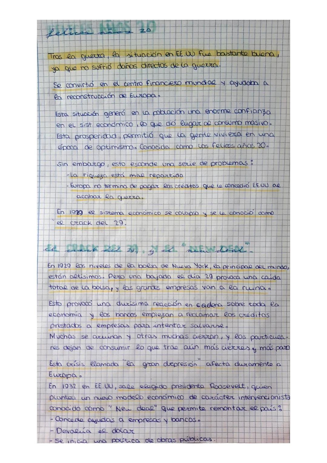 felices añ20 مح

Tras la guerra, la situación en EE.UU fue bastante buena,
ya que no sufrió daños directos de la guerra.

Se convirtió en el