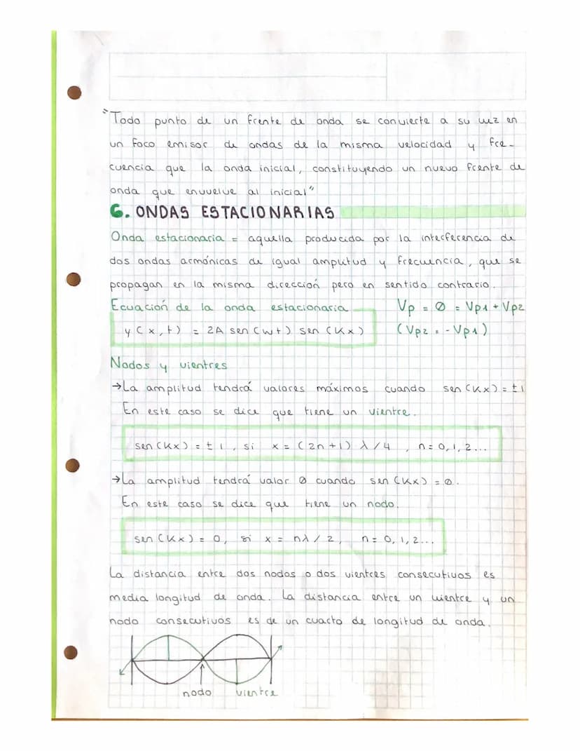 2° TRIMESTRE
TEMA 7: ONDAS
1. ¿QUE ES UNA ONDA?
Movimiento ondulatorio
porte neto de materia
bación, que se denomina onda
Foco emisor de la 