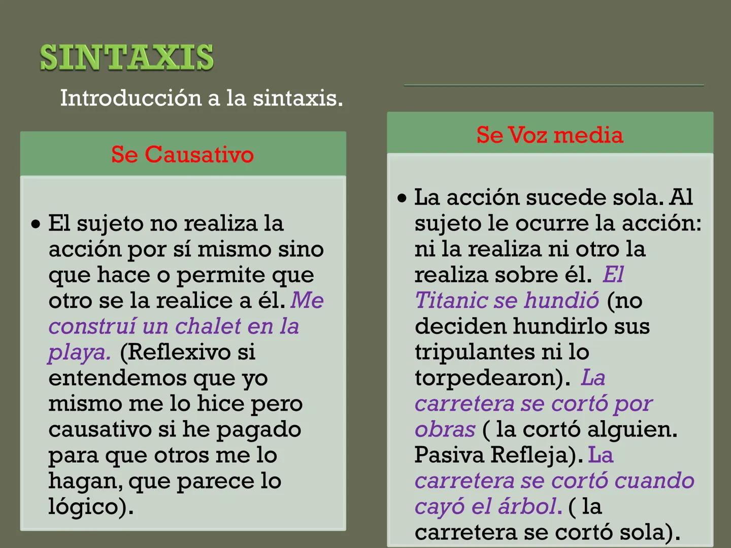SINTAXIS
Introducción a la sintaxis.
ACTITUD DEL HABLANTE
• Oraciones enunciativas
• Oraciones exclamativas
Oraciones imperativas
• Oracione