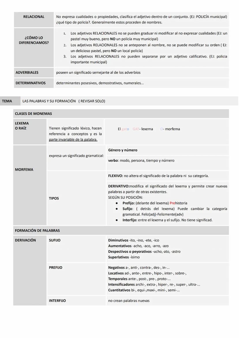 
<p>En el campo de la morfología, es importante tener en cuenta la formación de palabras, especialmente en la morfología nominal, pronominal