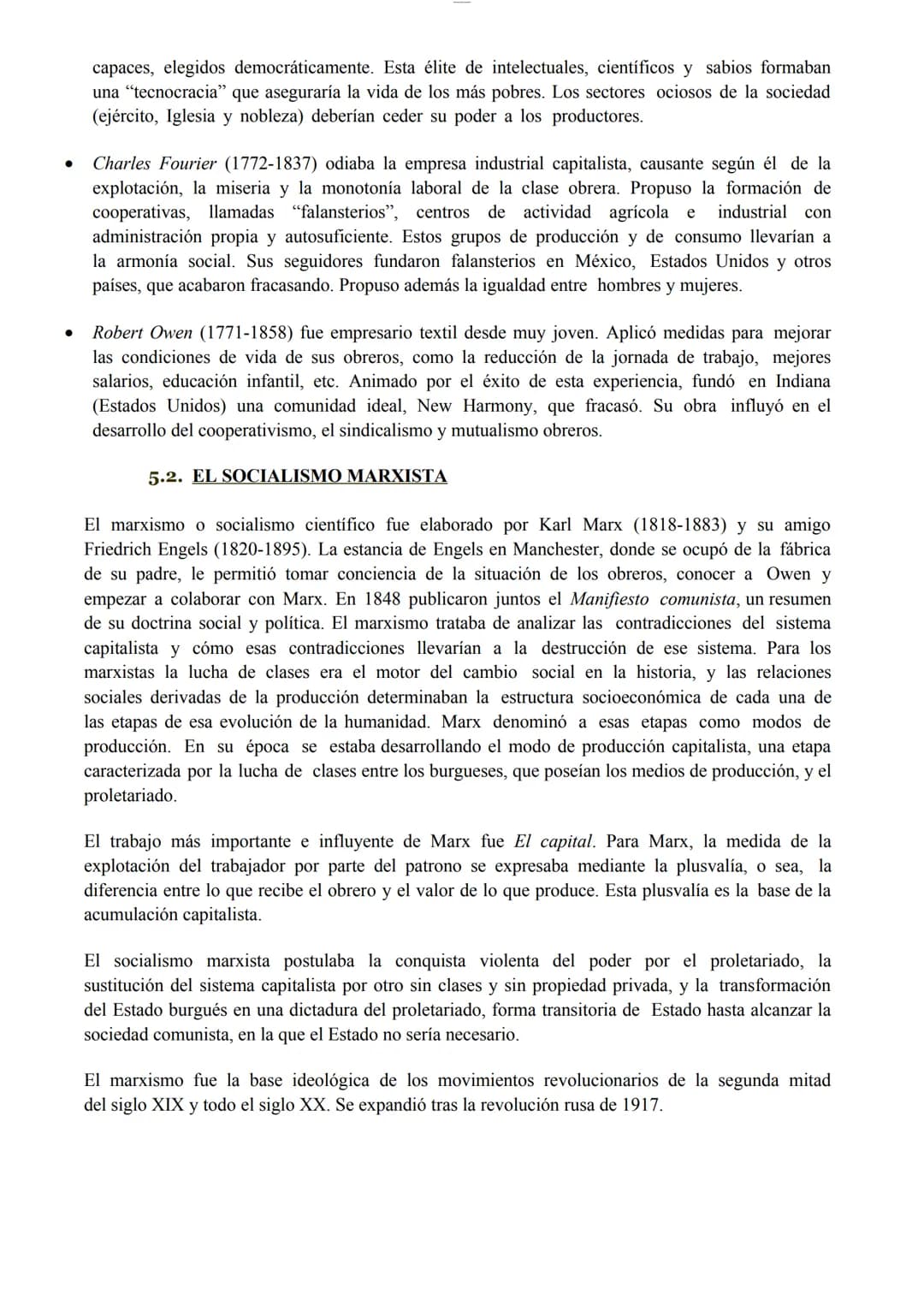 Historia del Mundo Contemporáneo. Tema 5: Cambios sociales y Movimiento obrero
INTRODUCCIÓN
En la segunda mitad del siglo XIX, la burguesía 